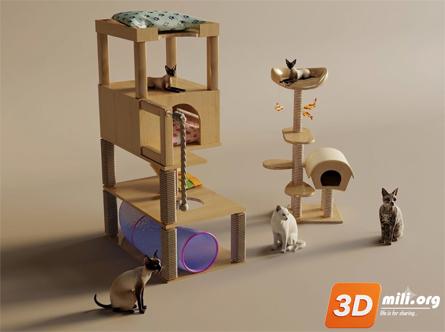 Modern Pet Products Skp Files 